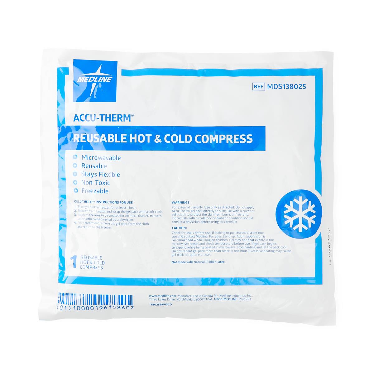 Accu-therm Hot/cold Gel Packs