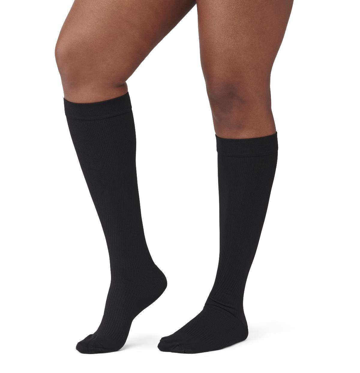 CURAD Knee-High 8-15 mmHg Compression Socks