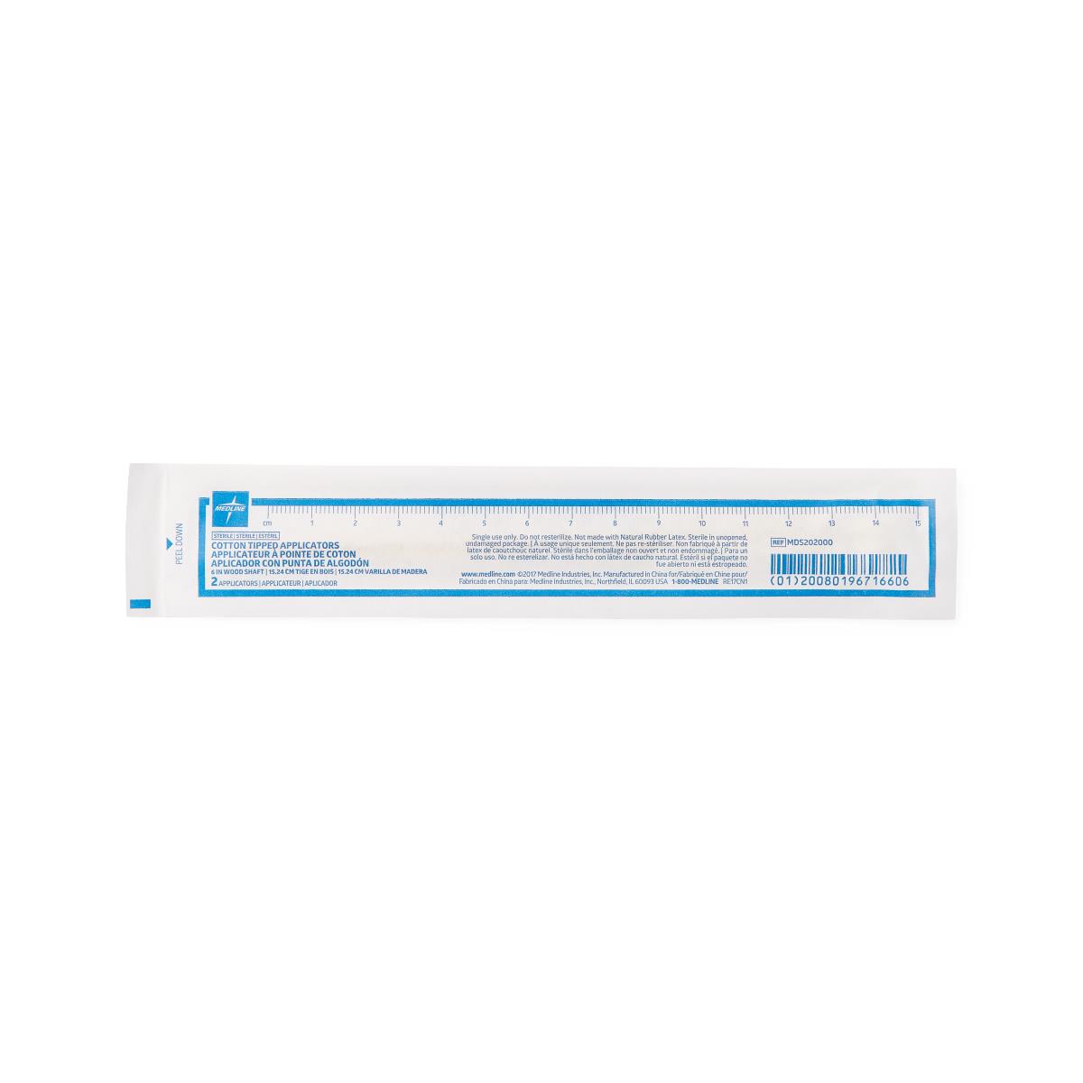 Medline Sterile Cotton-Tipped Applicator