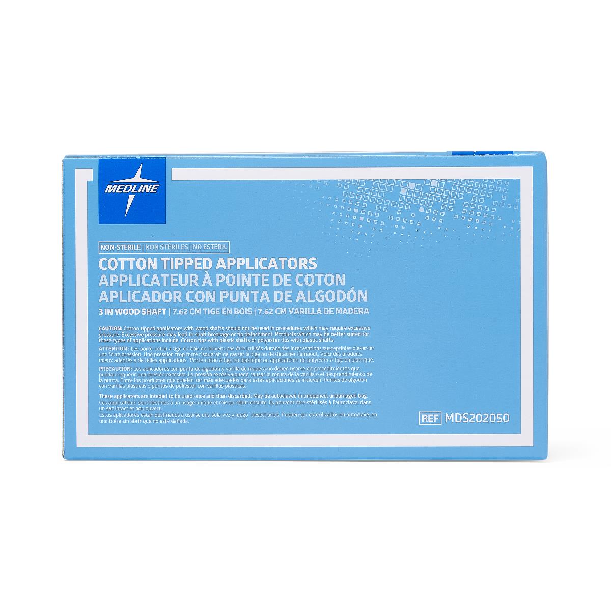 Medline Nonsterile Cotton-Tipped Applicator