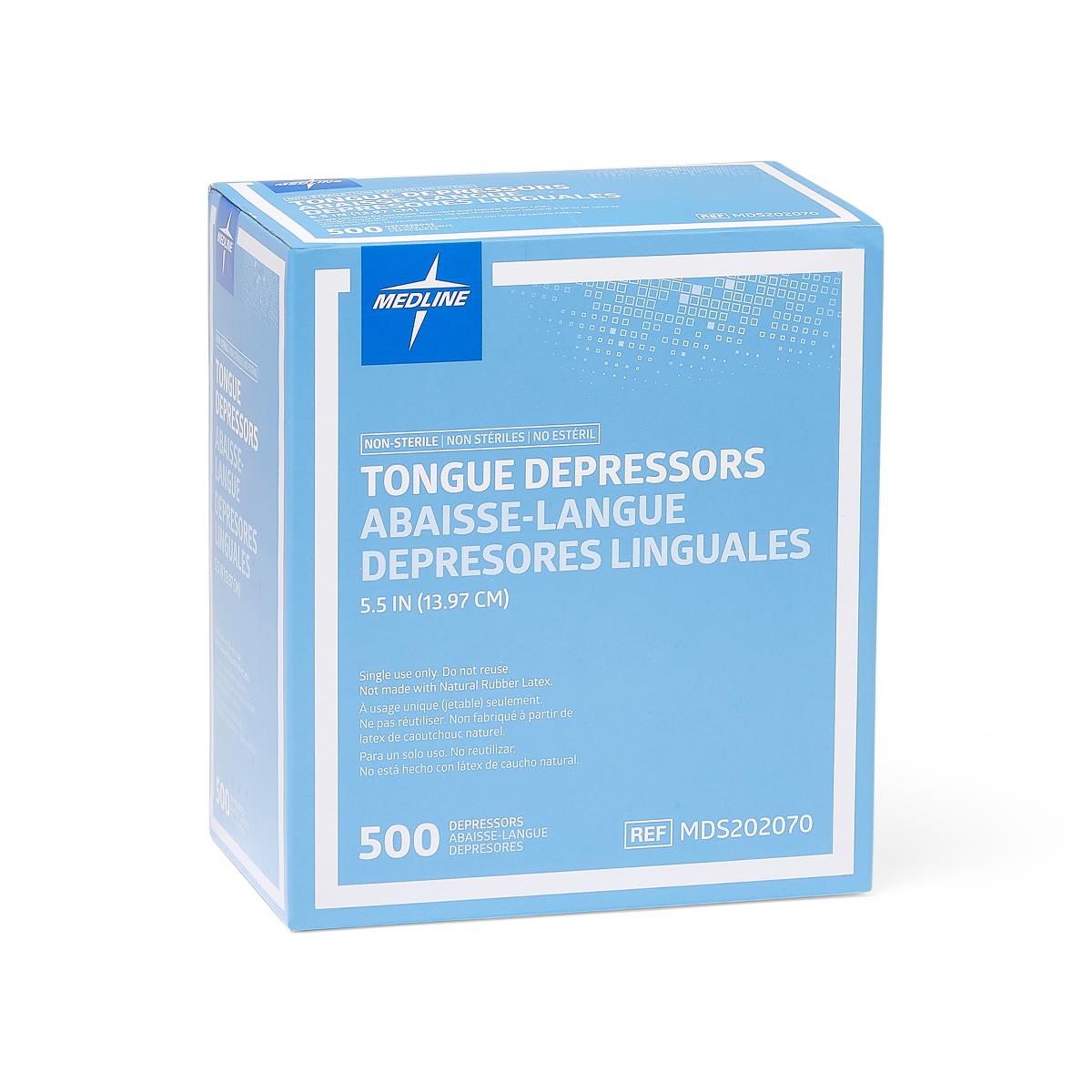 Medline Nonsterile Tongue Depressors