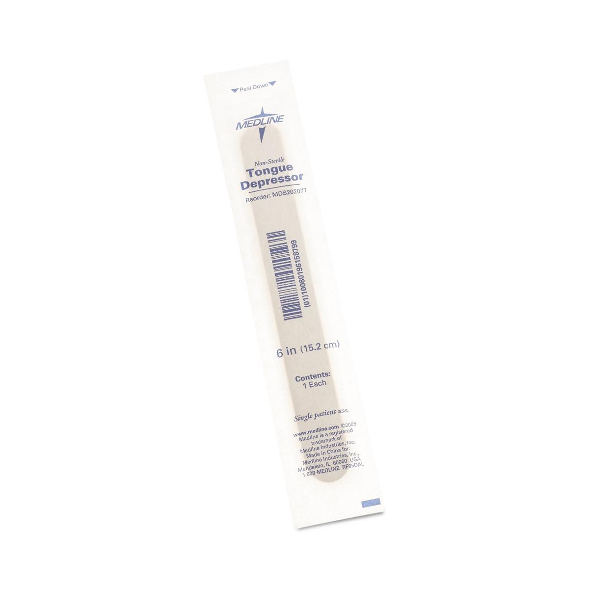 Medline Nonsterile Tongue Depressors