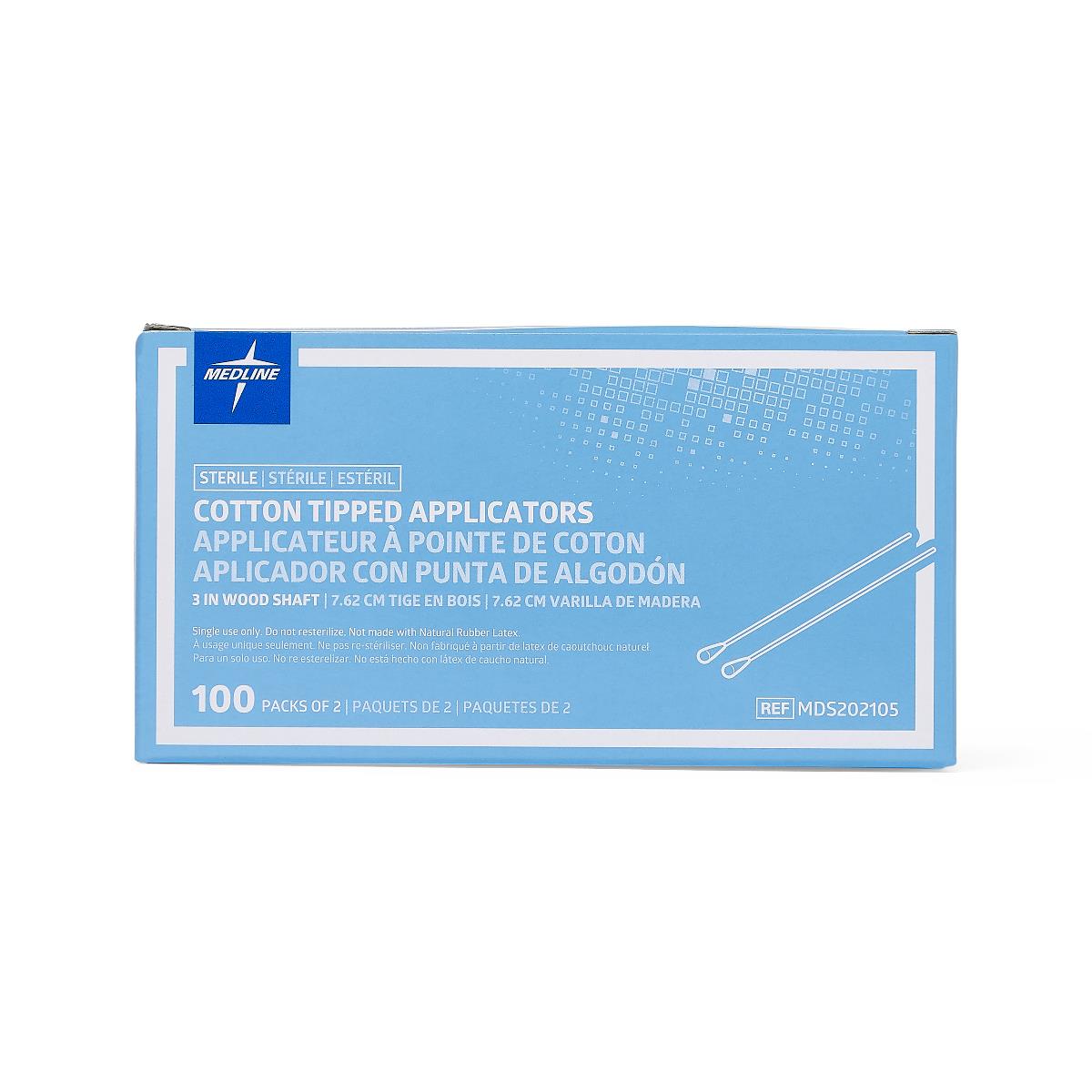 Medline Sterile Cotton-Tipped Applicator