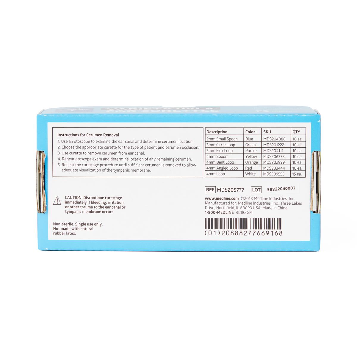 Medline Disposable Ear Curettes