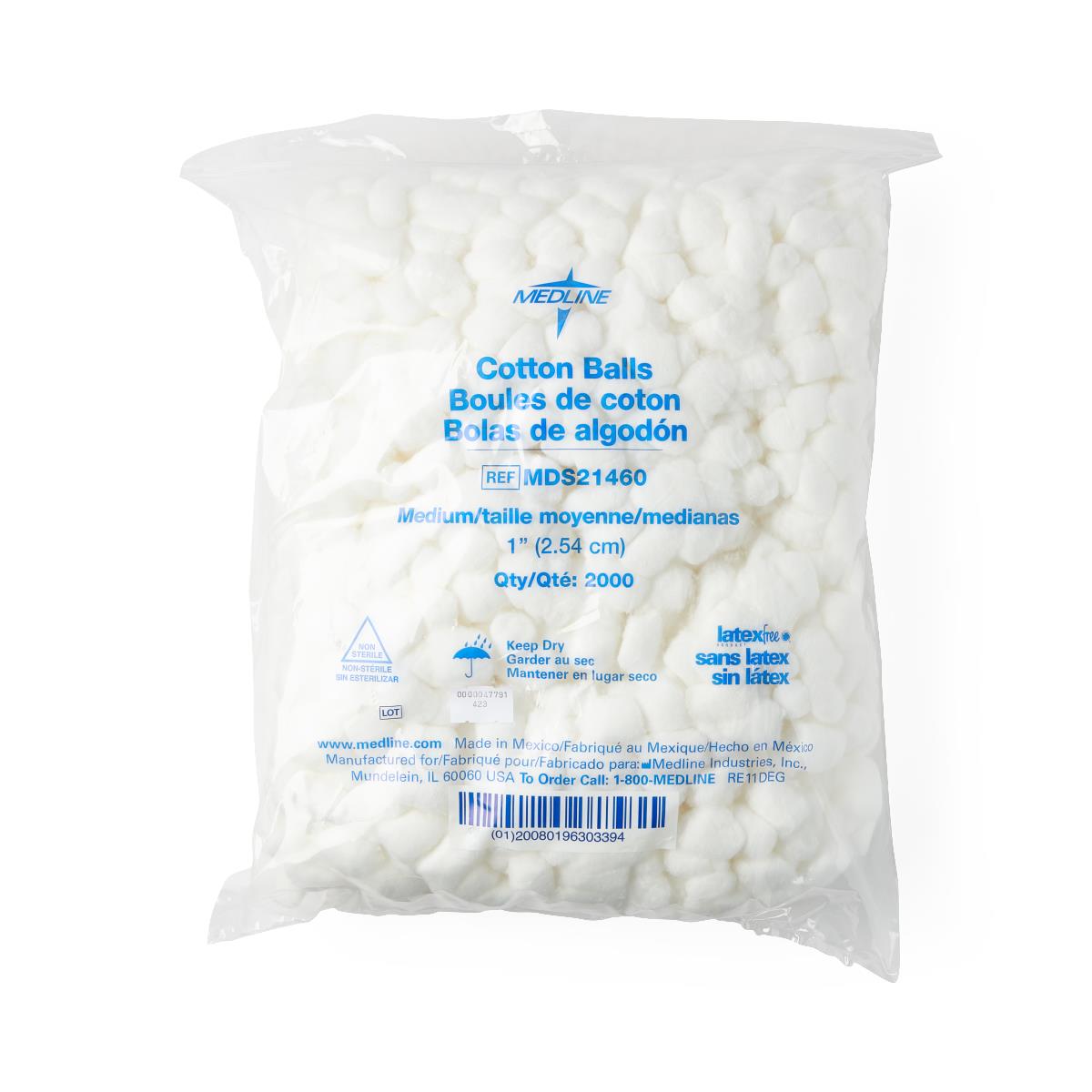 Medline Nonsterile Cotton Balls