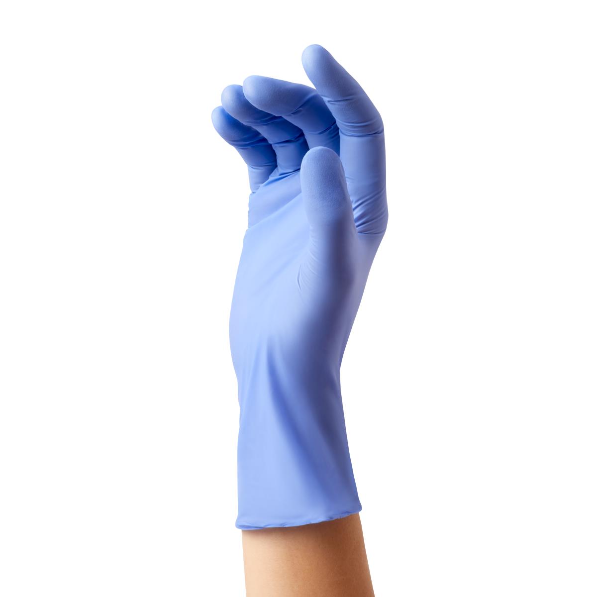 SensiCare Ice Blue Powder-Free Nitrile Exam Gloves