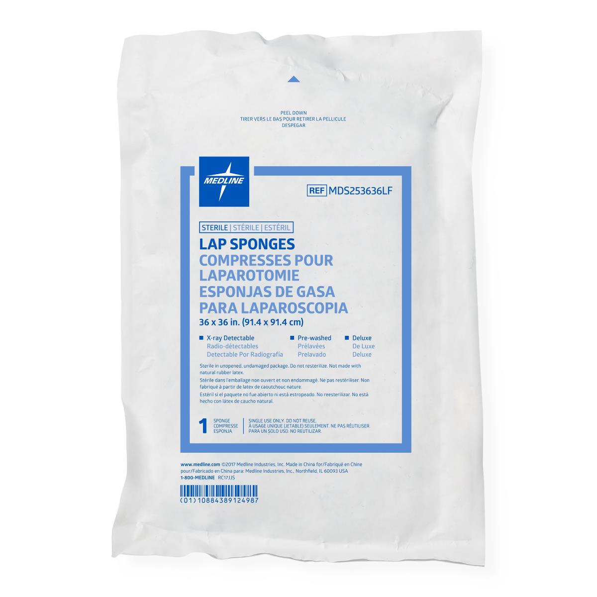 Medline X-Ray Detectable Laparatomy Sponges