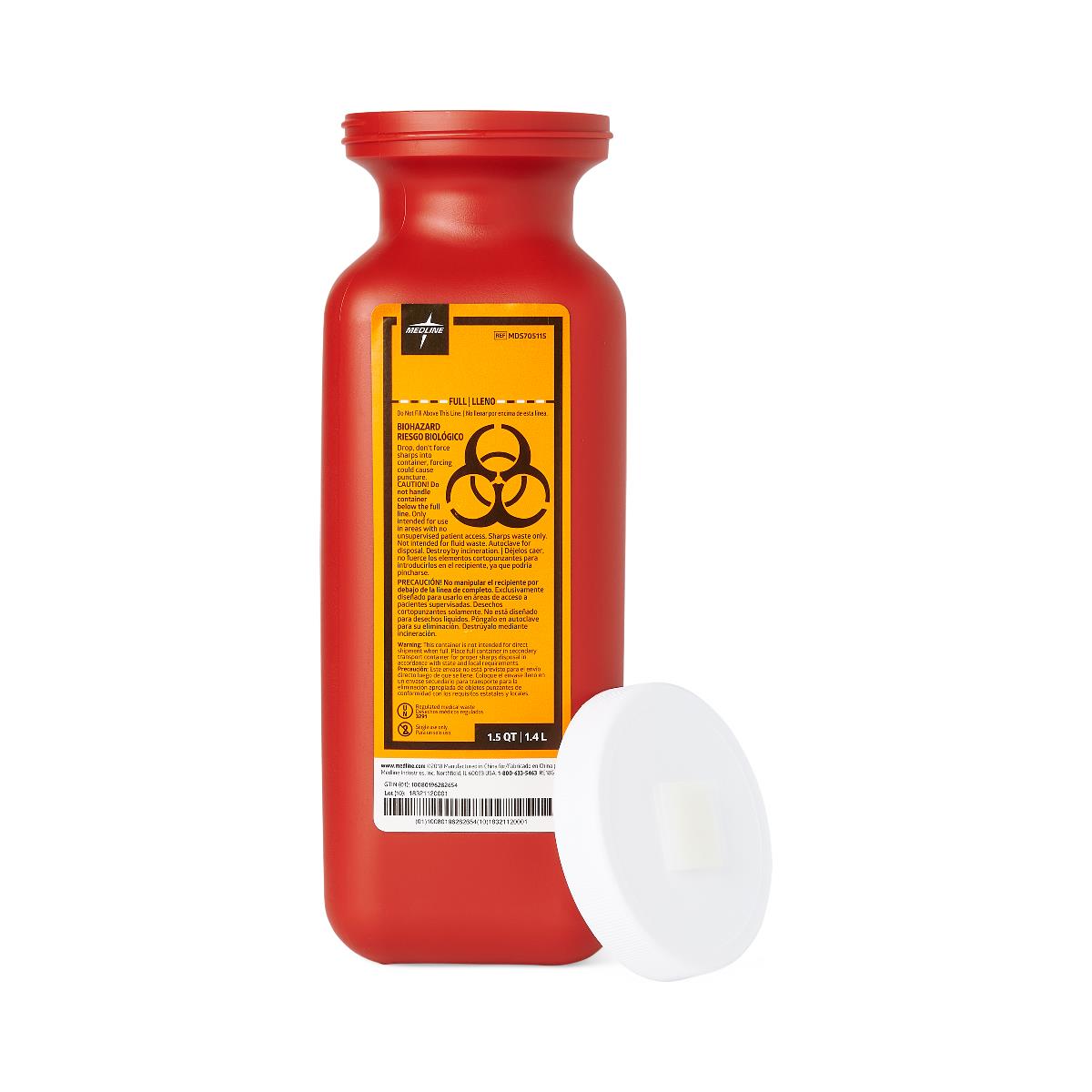 Medline Phlebotomy Sharps Containers