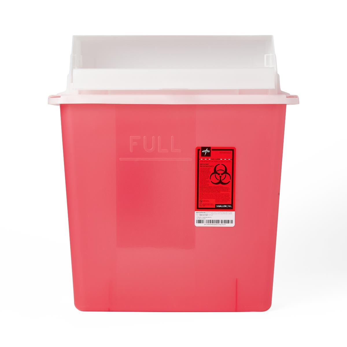 Biohazard Patient Room Sharps Disposal Containers - BeHope