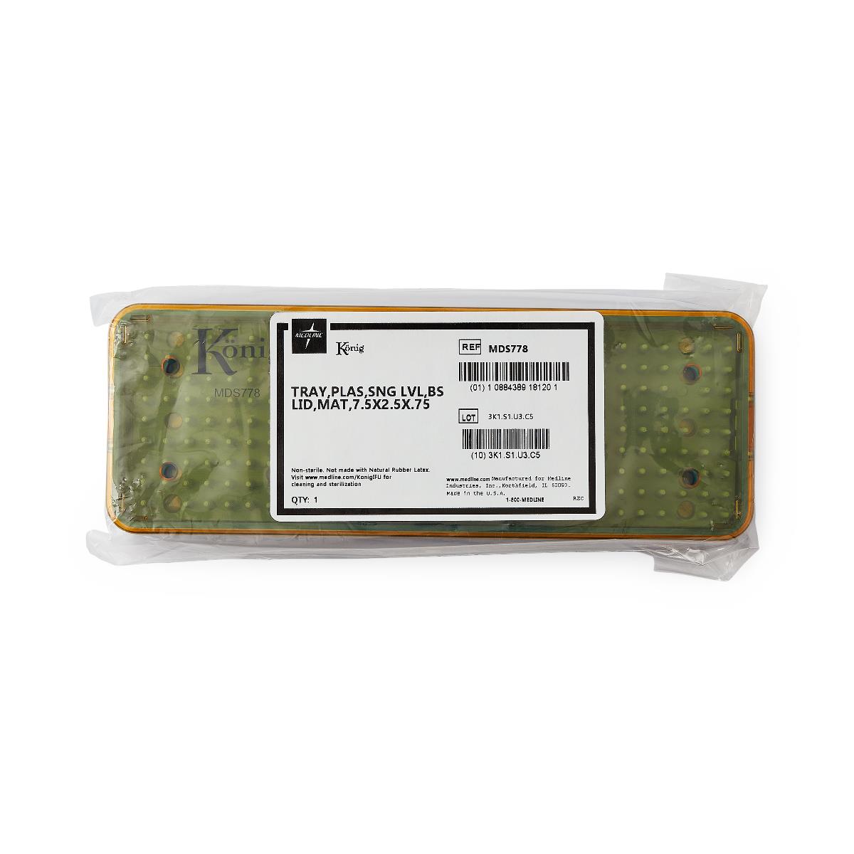 Medline Plastic Sterilization Trays