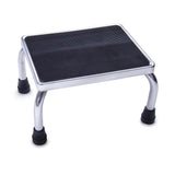 Medline Chrome Footstools With Rubber Mat - BeHope