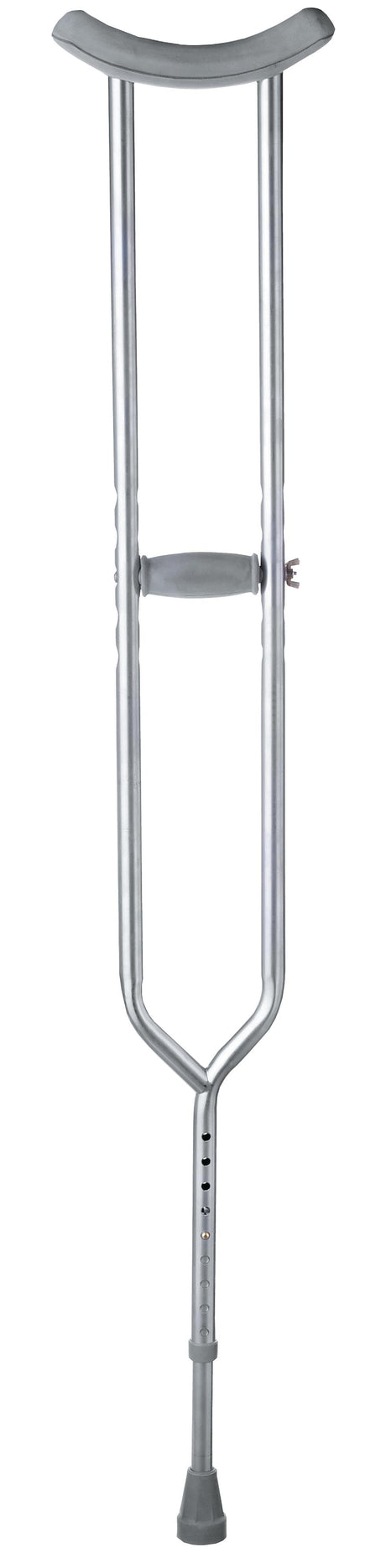 Medline Adult Bariatric Steel Push-Button Crutches - BeHope