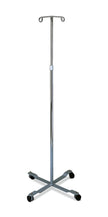 Medline Chrome Four Leg IV Poles