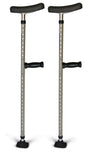 Medline Universal Steel Single-Tube Crutches - BeHope