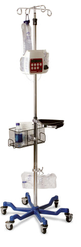 Medline 6-Leg Heavy-Duty IV Poles and Accessories