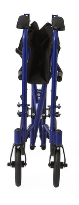 Medline Basic Aluminum Transport Chair with 8" Wheels