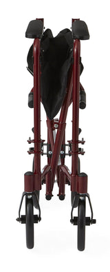 Medline Basic Aluminum Transport Chair with 8" Wheels