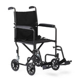 Medline Basic Steel Transport Chairs with 8" Wheels