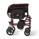 Medline Basic Steel Transport Chairs with 8" Wheels