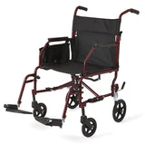 Medline Basic Steel Transport Chairs w/12" Rear wheels - BeHope
