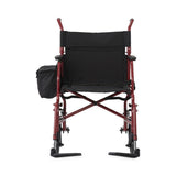 Medline Basic Steel Transport Chairs with 8" Wheels