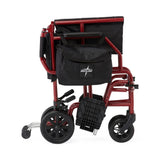 Medline Basic Steel Transport Chairs with 8" Wheels