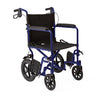 Medline Basic Aluminum Transport Chair with 12" Wheels - BeHope