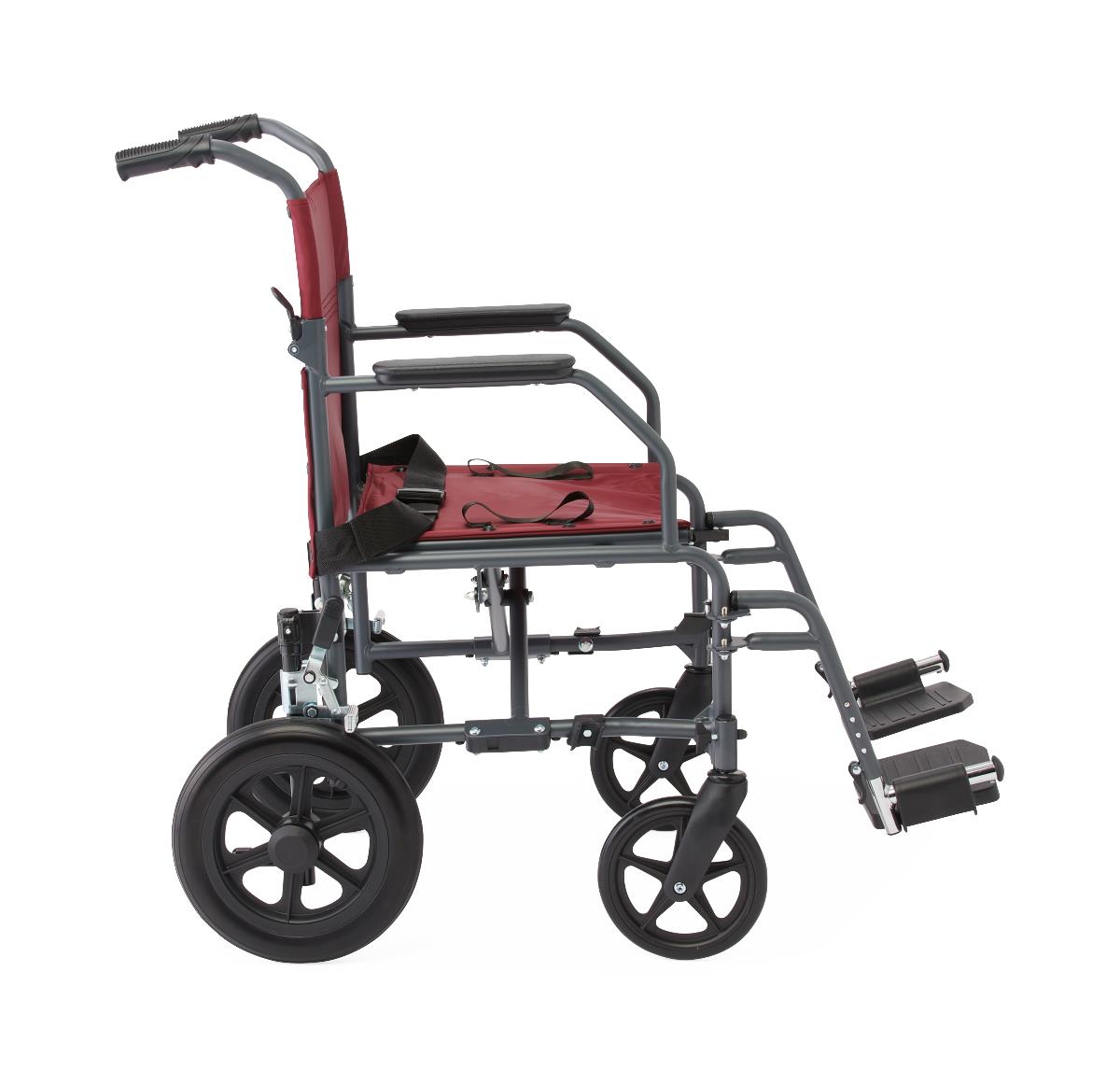 Medline Basic Steel Transport Chairs