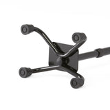 Medline Aluminum Quad Cane, showing the adjustable height mechanism.