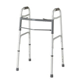 Medline Two-Button Folding Walkers without Wheels - BeHope