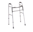 Medline Two-button Folding Walkers With 3" Wheels - BeHope