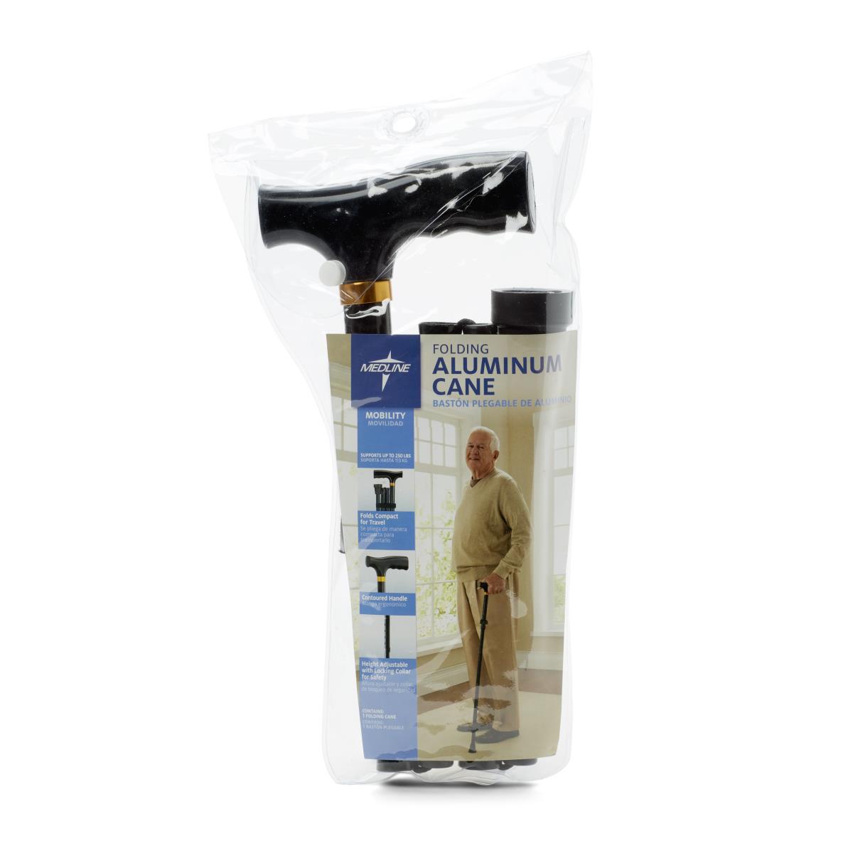 Medline Folding T-Handle Canes - BeHope