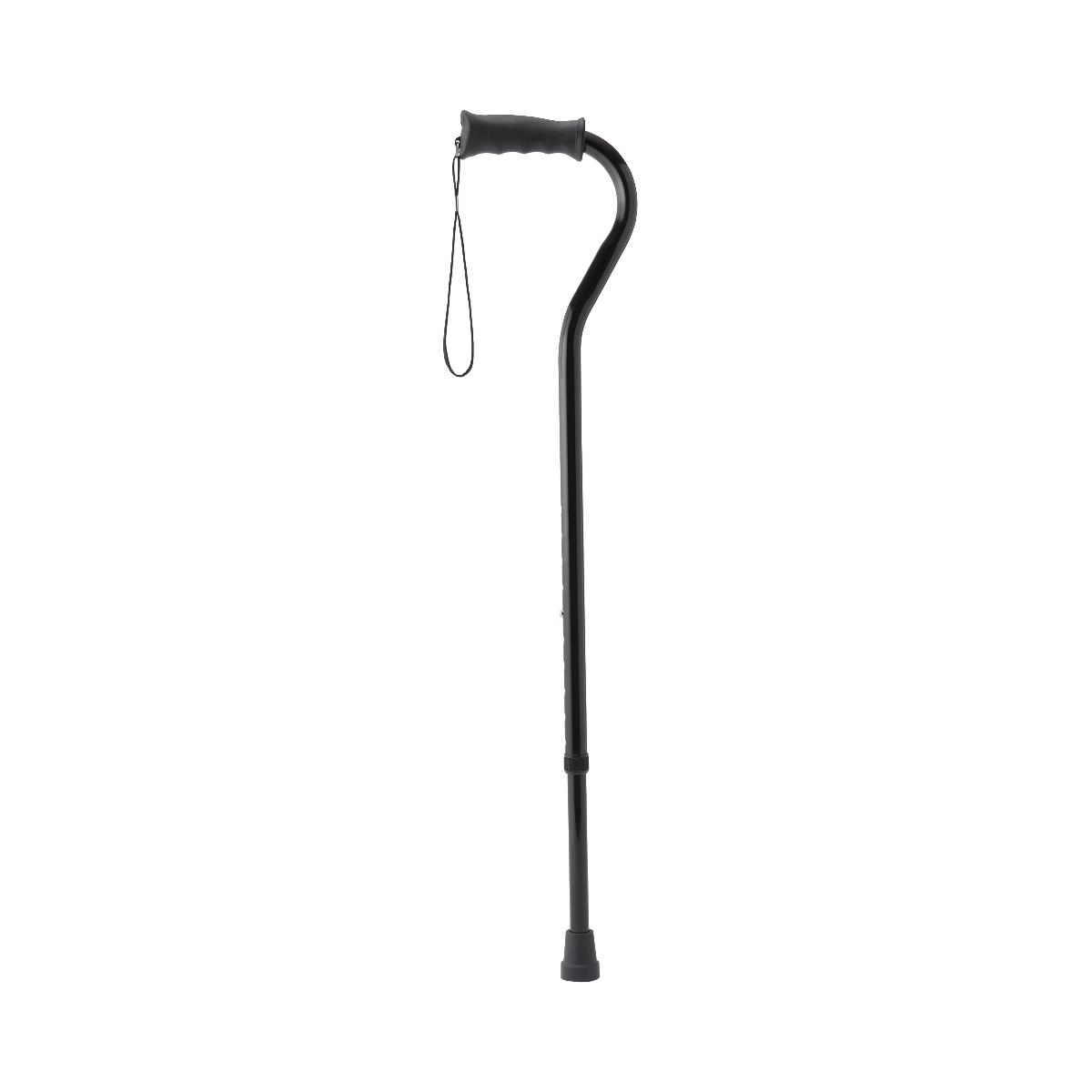 Medline Aluminum Offset Canes with Gel Grip