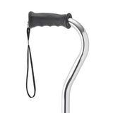 Medline Aluminum Offset Canes with Gel Grip