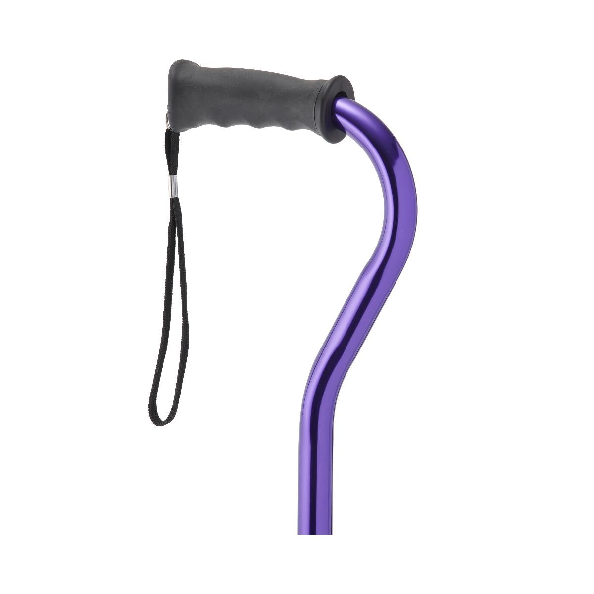 Medline Aluminum Offset Canes with Gel Grip