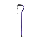 Medline Aluminum Offset Canes with Gel Grip
