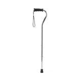 Medline Aluminum Offset Canes with Gel Grip