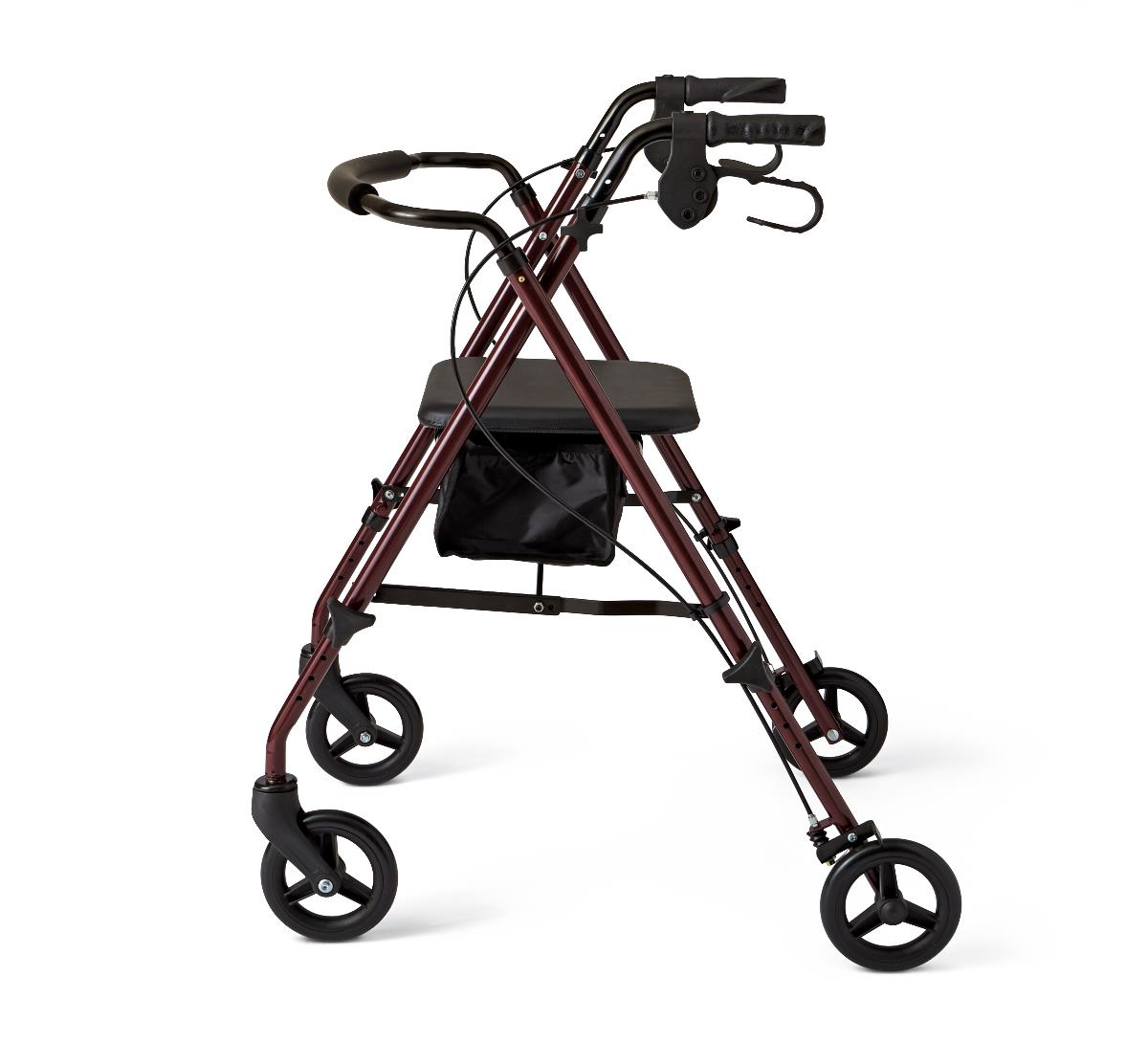 Medline Basic Steel Rollators
