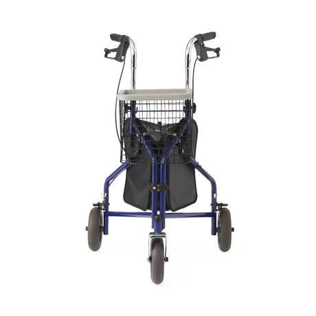 Medline 3-Wheel Steel Rollator