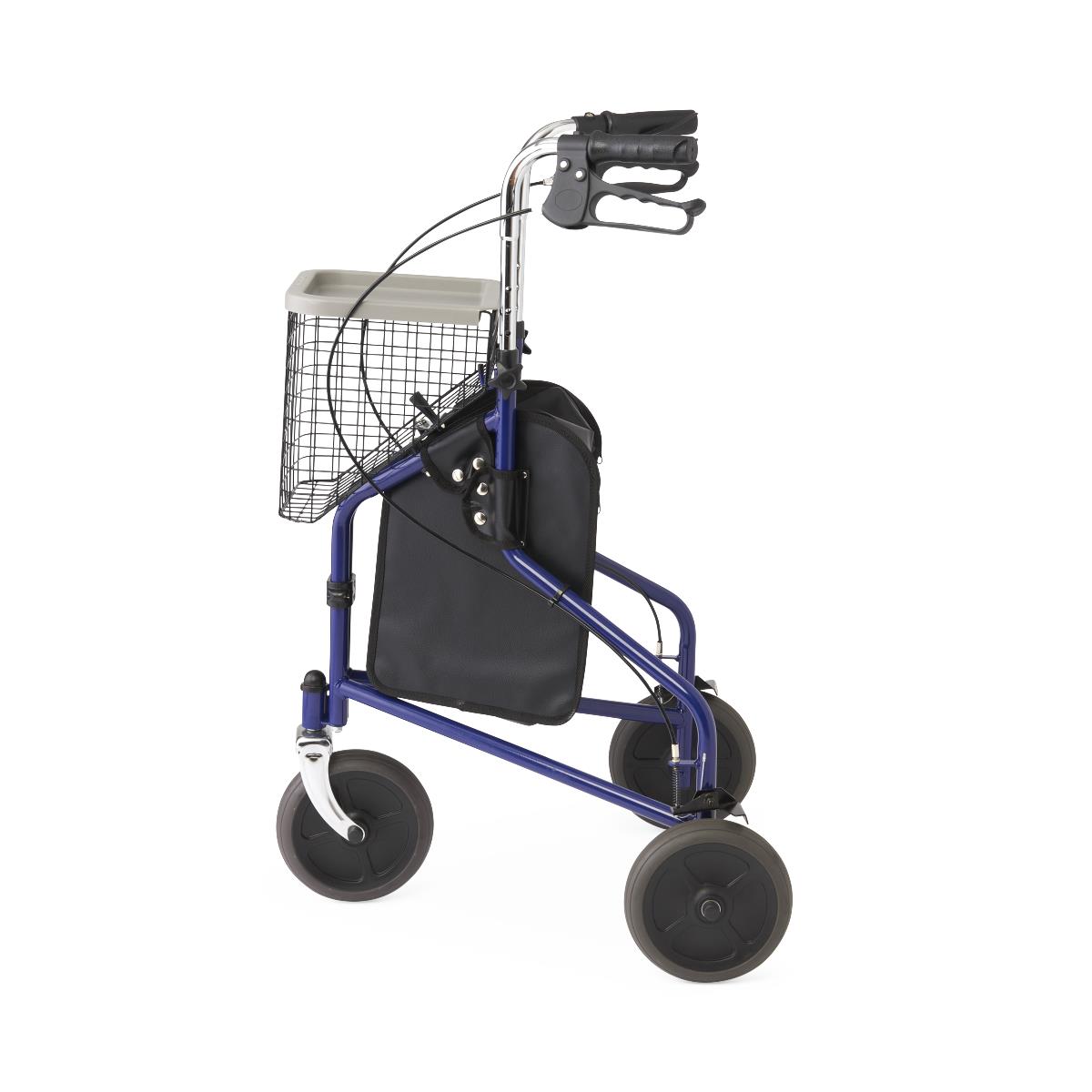 Medline 3-Wheel Steel Rollators
