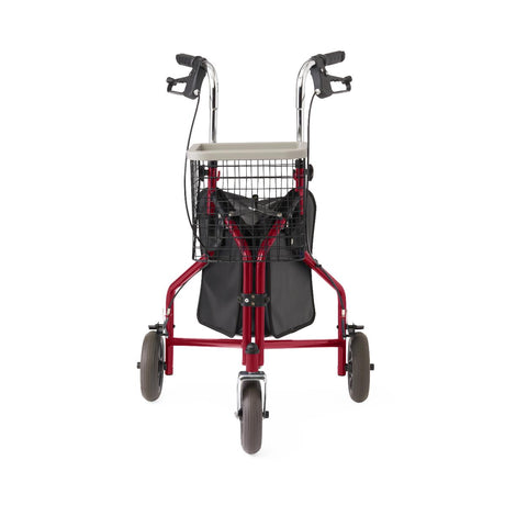 Medline 3-Wheel Steel Rollator