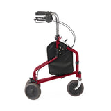 Medline 3-Wheel Steel Rollators