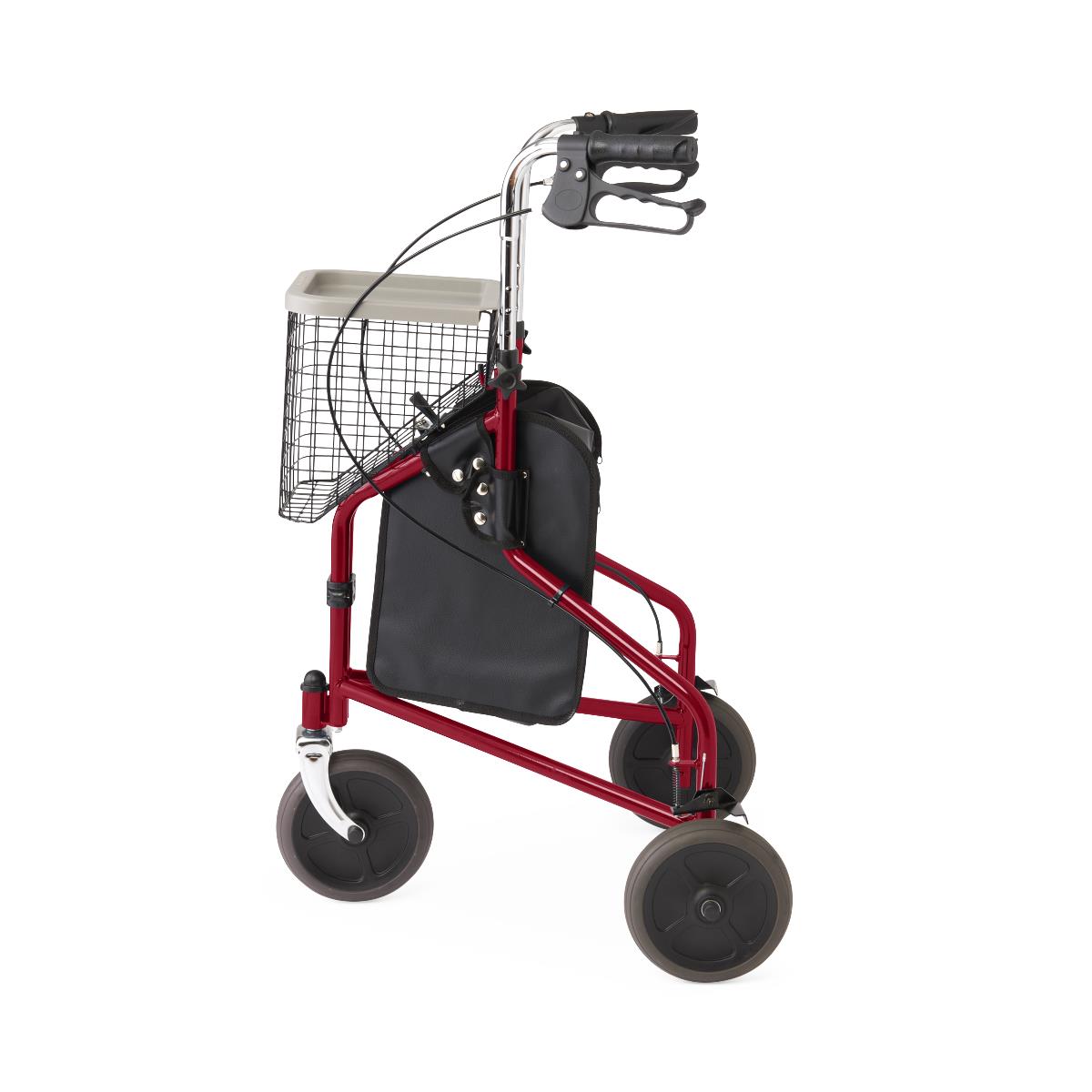 Medline 3-Wheel Steel Rollators