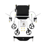 Medline Empower Rollator With 8in Wheels