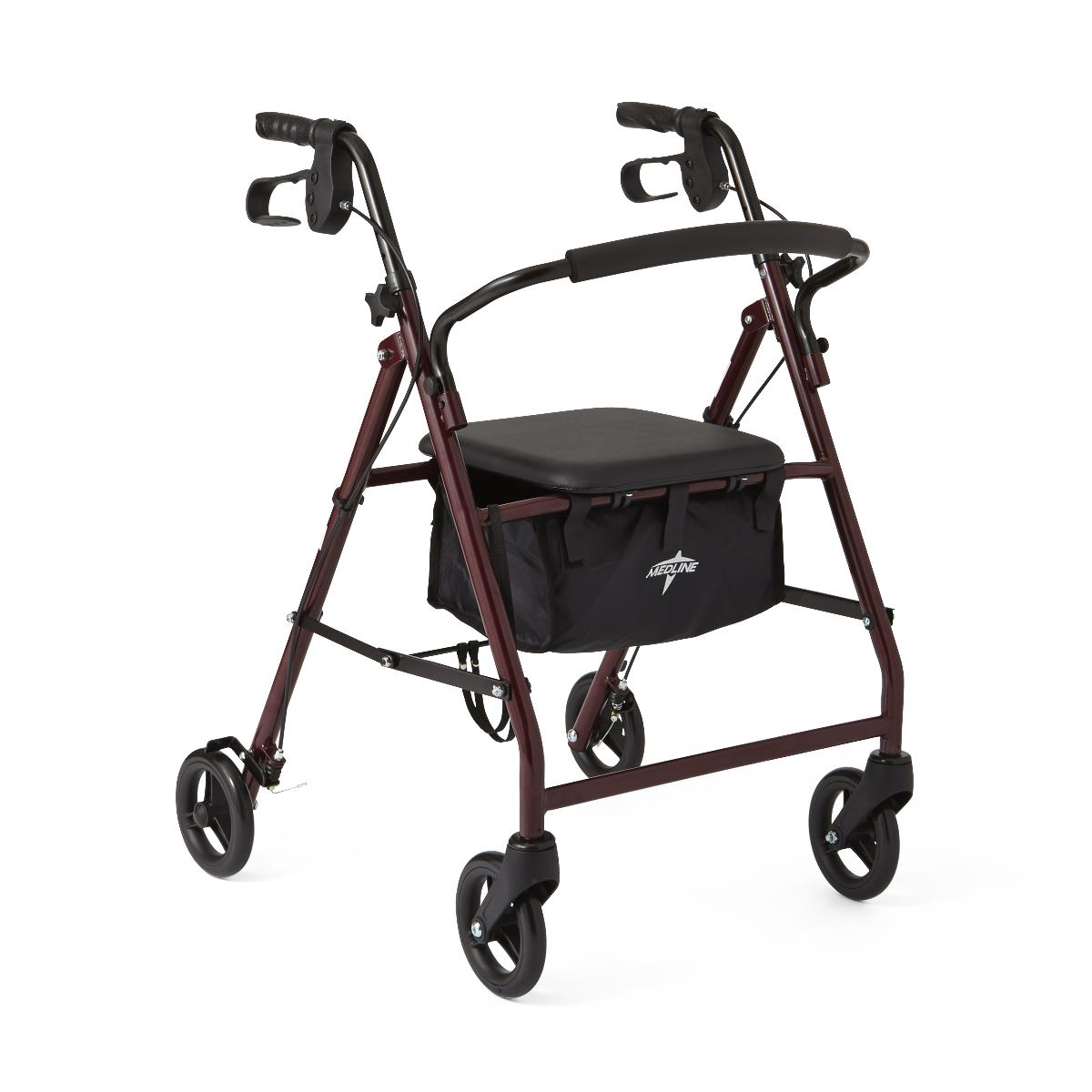 Medline Basic Rollator with 6in Wheels