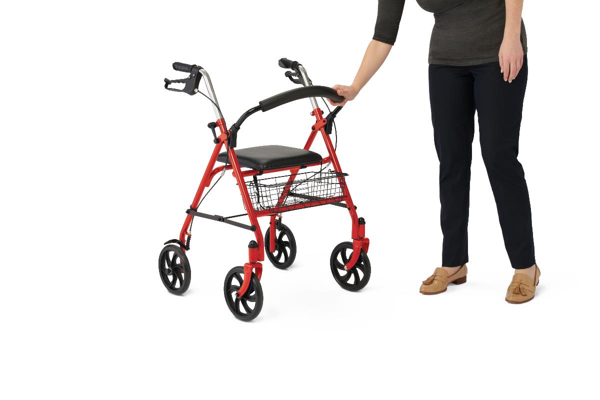 Medline Basic Steel Rollators