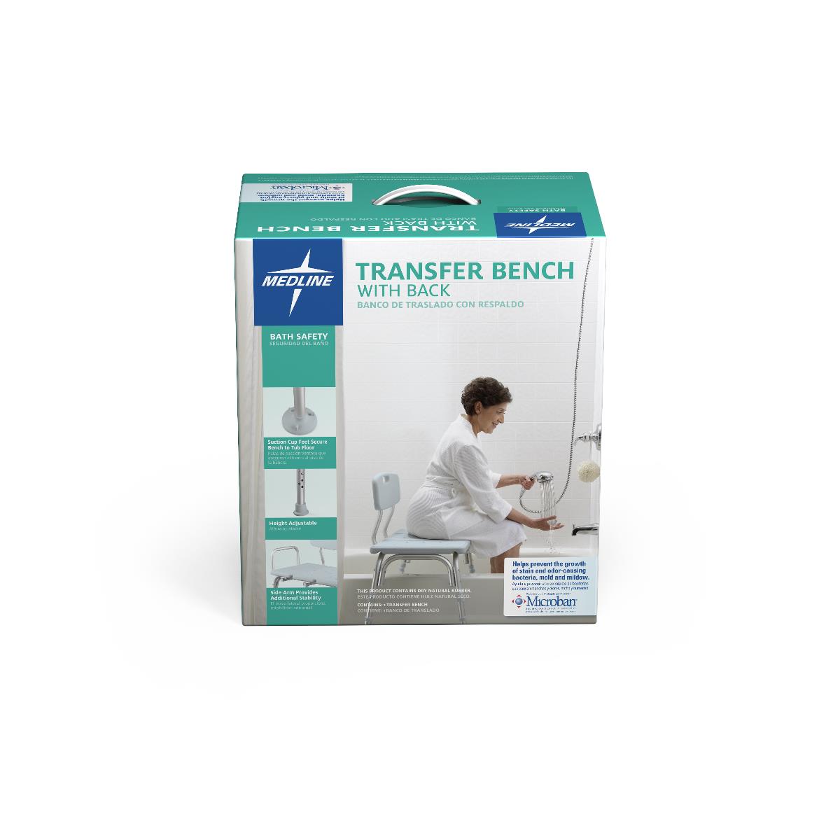 Medline Transfer Benches with Microban