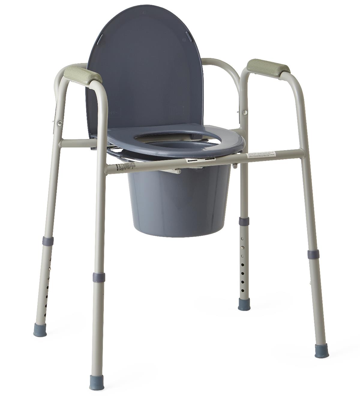 3-in-1 Steel Bedside Commode (pack Of 4)