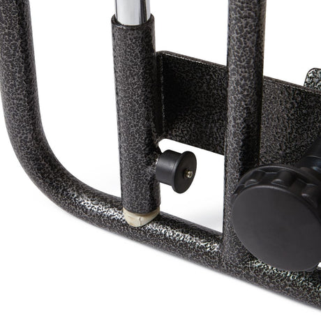 Medline homecare bed rail, hardware and mounting details