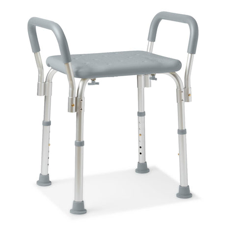 Medline Shower Chair with Arms and without Back - BeHope